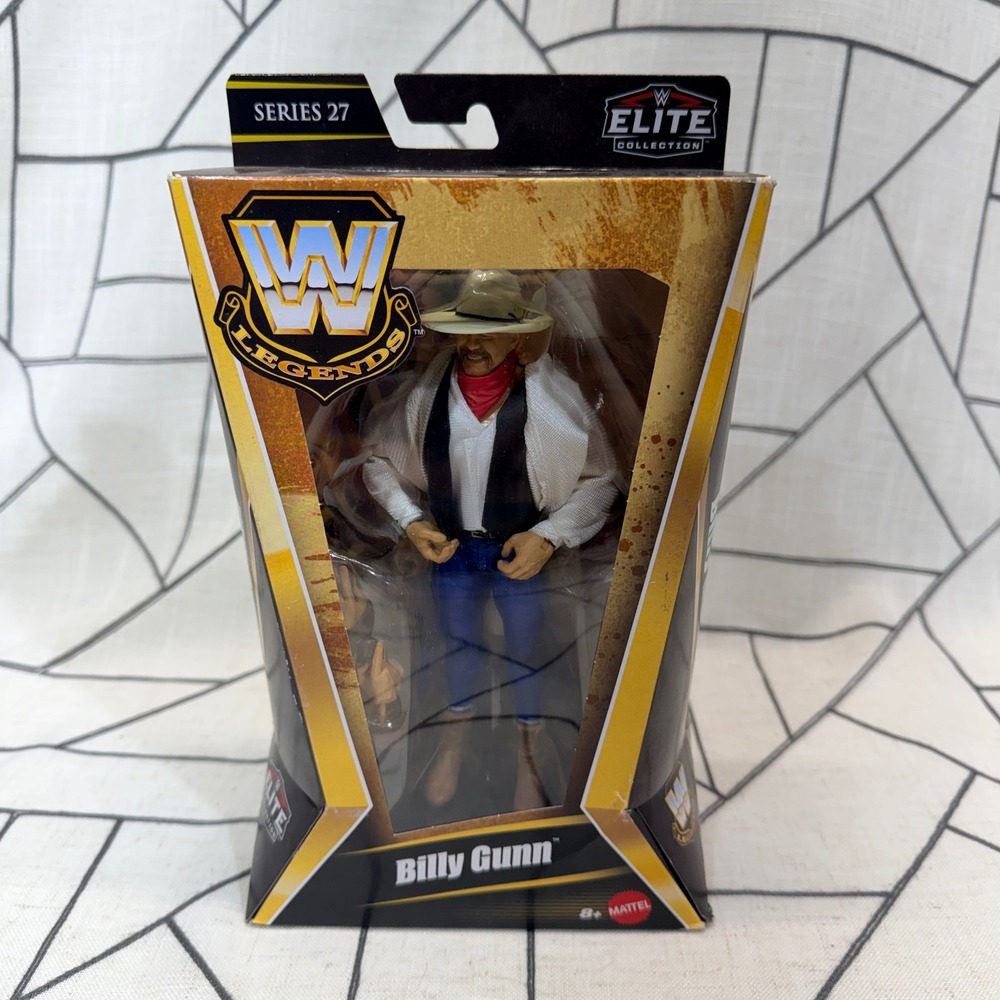Mattel WWE Legends Series 27 Billy Gunn Elite Action Figure 6" Multicolor New A